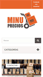 Mobile Screenshot of minuprecios.com